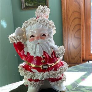Napco Spaghetti Santa Planter